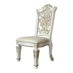 ACME Vendome Side Chair Set of 2 – finish detail – Lusso Furniture Miami