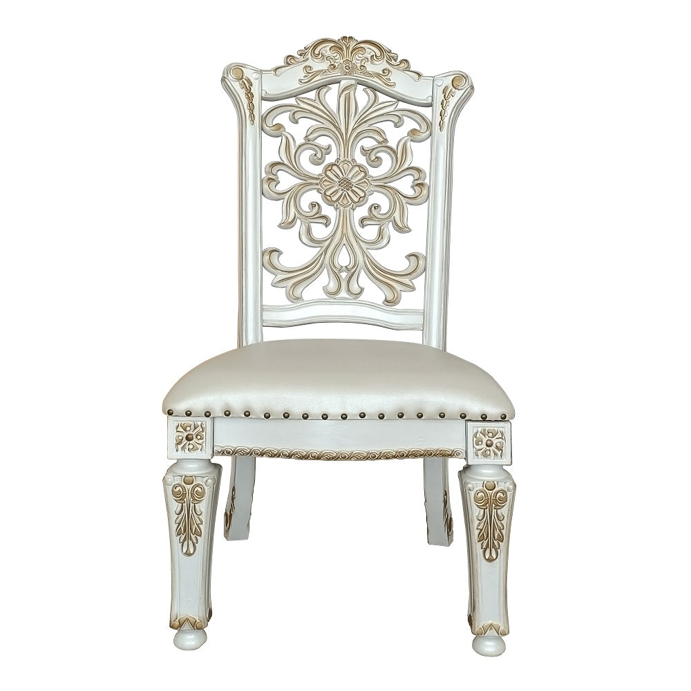 ACME Vendome Side Chair Set of 2 – view 11 – Lusso Furniture Miami