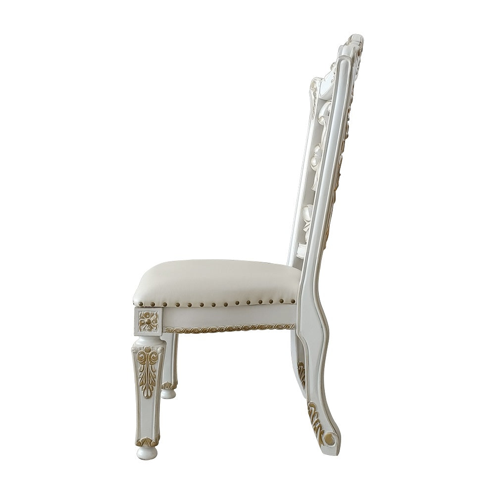 ACME Vendome Side Chair Set of 2 – view 12 – Lusso Furniture Miami