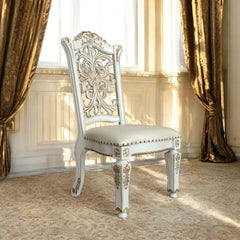 ACME Vendome Side Chair Set of 2 – alternate view – Lusso Furniture Miami