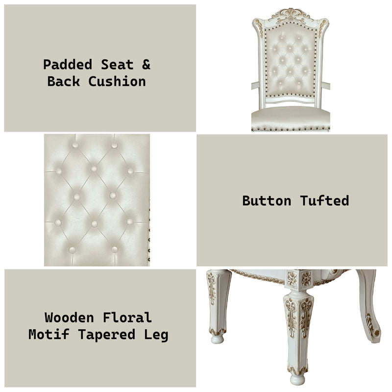 ACME Vendome Arm Chair Set of 2-zoom-