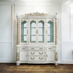 ACME Vendome Buffet & Hutch – front view – Lusso Furniture Miami