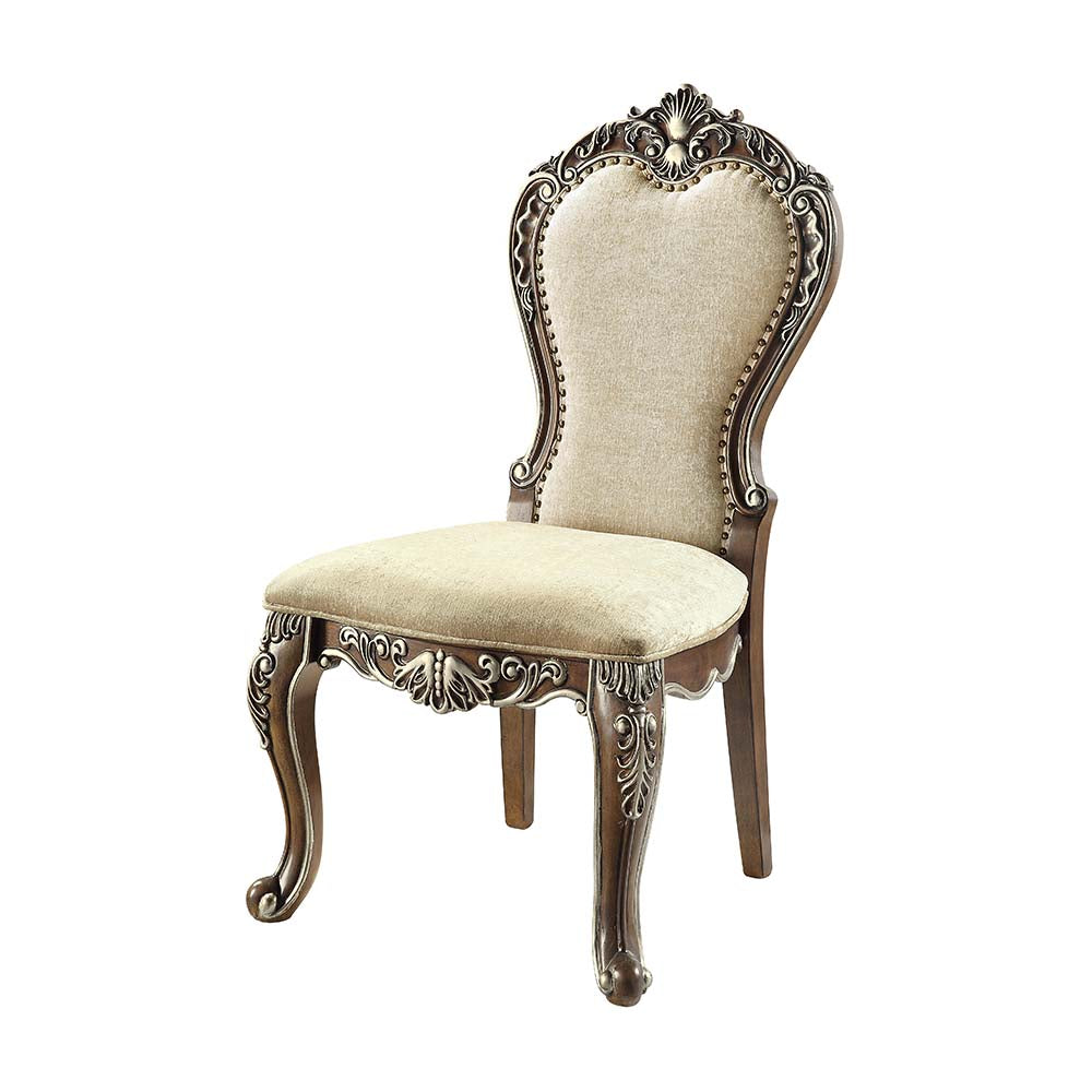 ACME Latisha Side Chair Set of 2 – front view – Lusso Furniture Miami