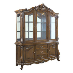 ACME Latisha Buffet & Hutch – angle view – Lusso Furniture Miami