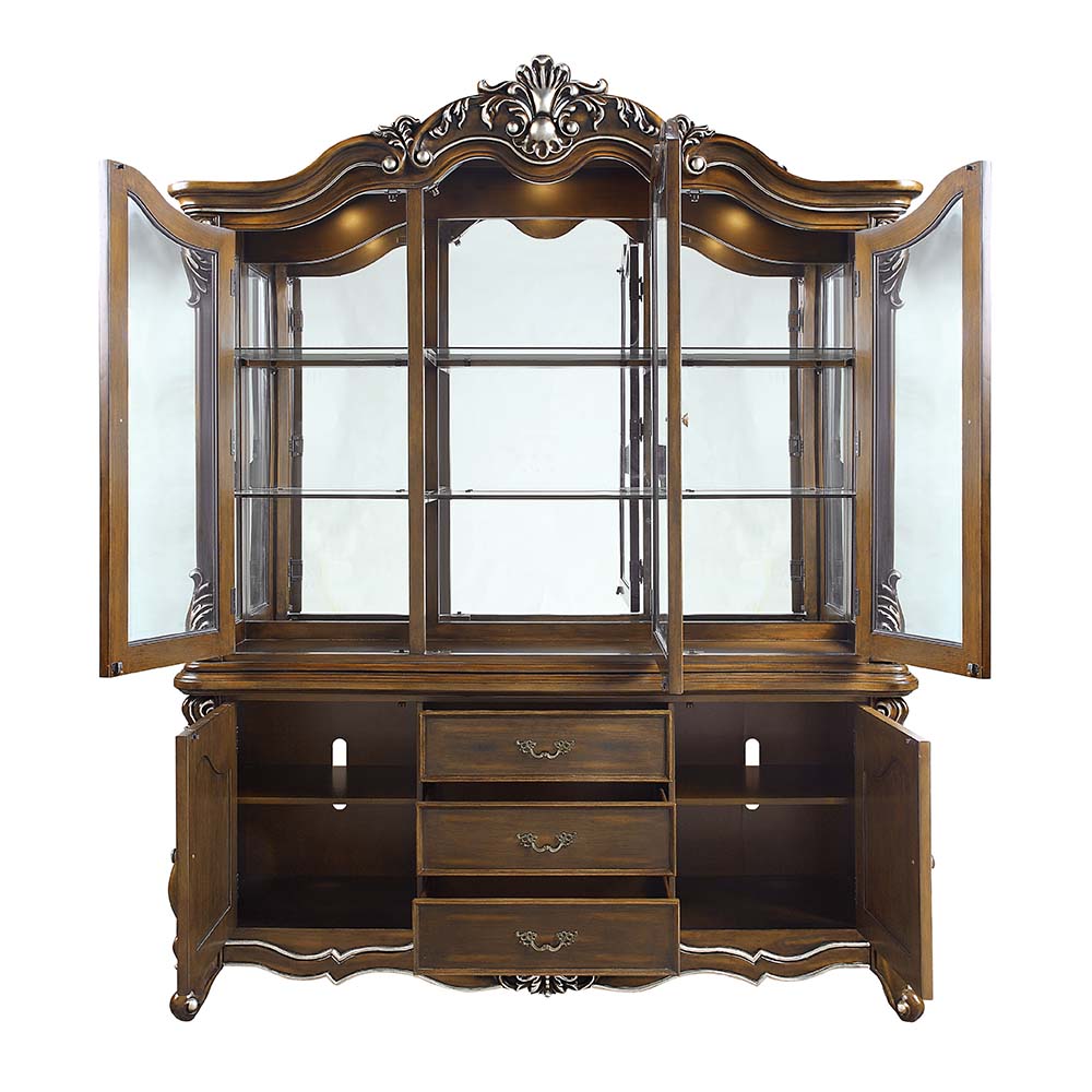 ACME Latisha Buffet & Hutch – detail – Lusso Furniture Miami