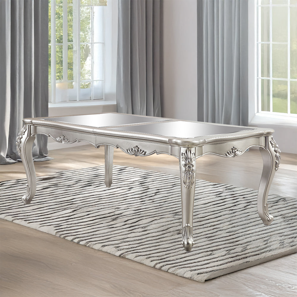ACME Bently Dining Table – front view – Lusso Furniture Miami
