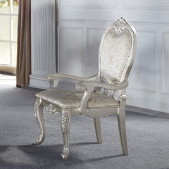 ACME Bently Arm Chair Set of 2 – front view – Lusso Furniture Miami
