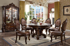 ACME Versailles Round Dining Table – front view – Lusso Furniture Miami