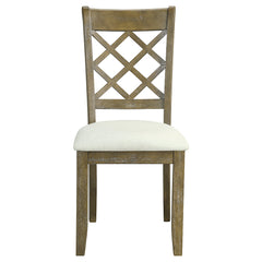 ACME Karsen Side Chair Set of 2 – side view – Lusso Furniture Miami