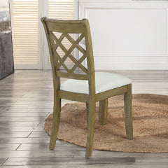 ACME Karsen Side Chair Set of 2 – front view – Lusso Furniture Miami