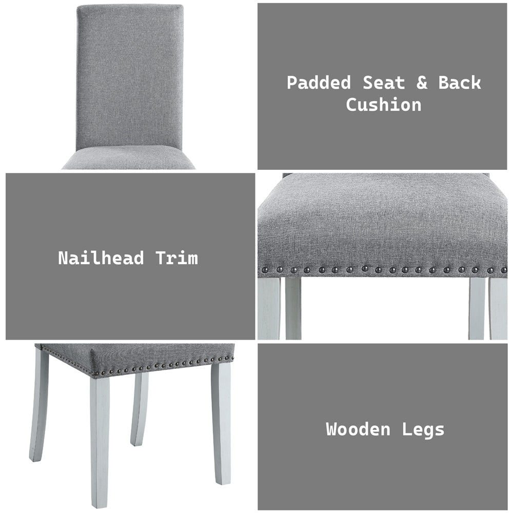 ACME Lanton Side Chair Set of 2 – alternate view – Lusso Furniture Miami