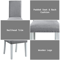 ACME Lanton Side Chair Set of 2 – alternate view – Lusso Furniture Miami