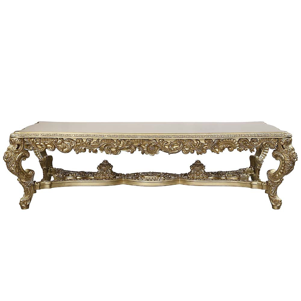 ACME Bernadette Dining Table – angle view – Lusso Furniture Miami