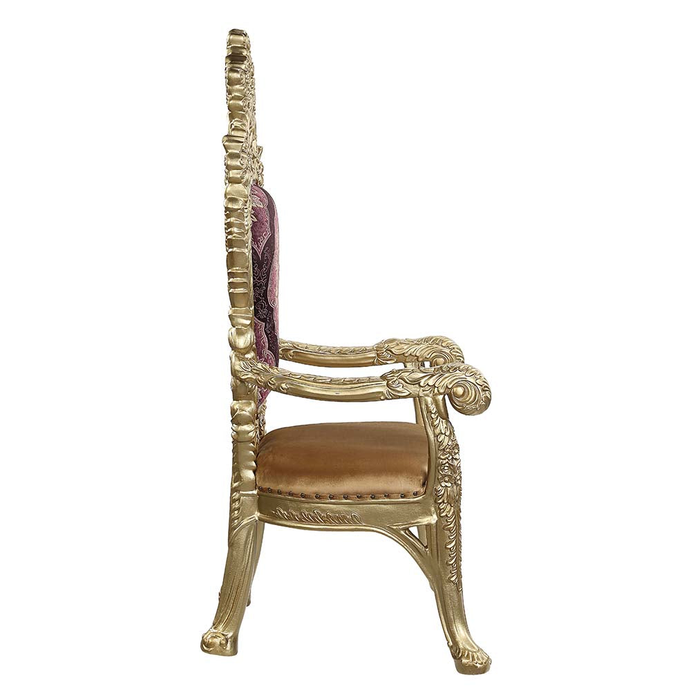 ACME Bernadette Arm Chair Set of 2 – view 18 – Lusso Furniture Miami