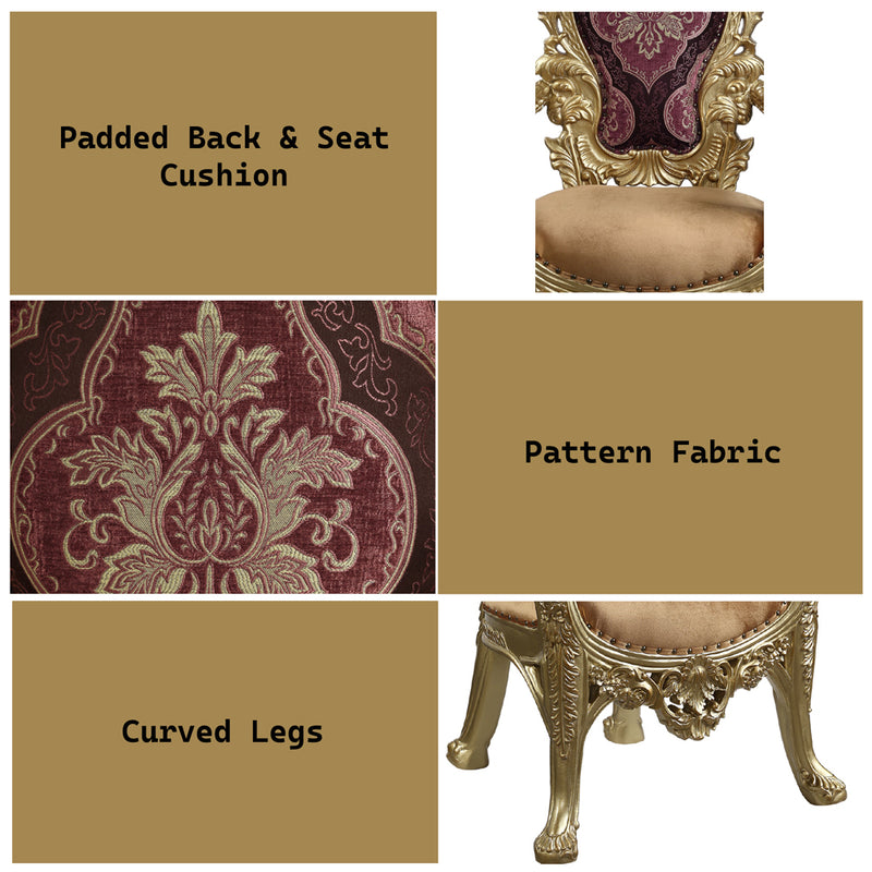 ACME Bernadette Arm Chair Set of 2-zoom-