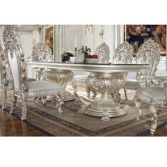 ACME Sandoval Dining Table – front view – Lusso Furniture Miami