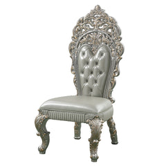 ACME Sandoval Side Chair Set of 2 – front view – Lusso Furniture Miami