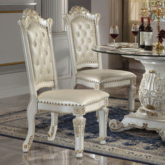 ACME Vendome Side Chair Set of 2 – room setting – Lusso Furniture Miami