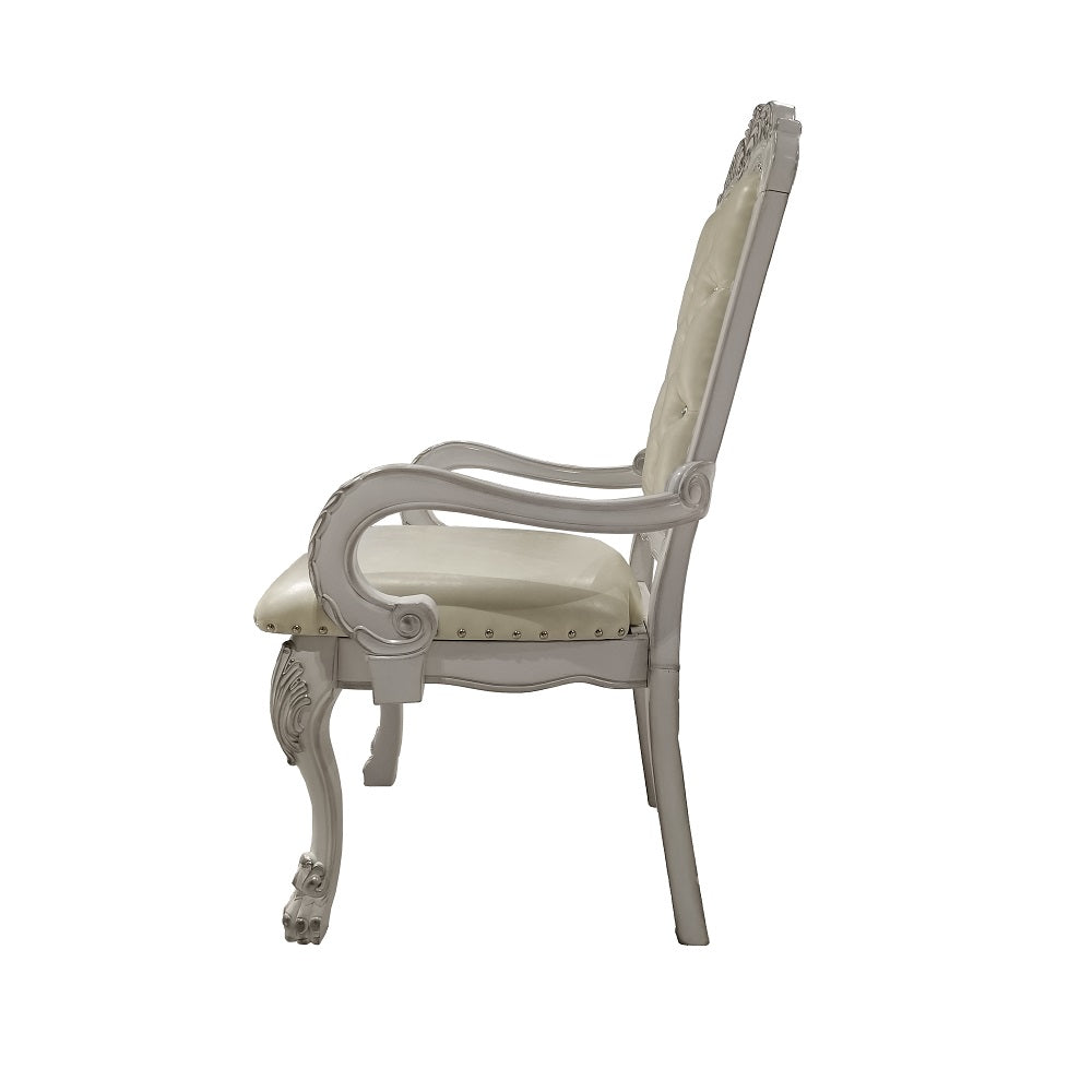 ACME Dresden Arm Chair Set of 2 – view 12 – Lusso Furniture Miami