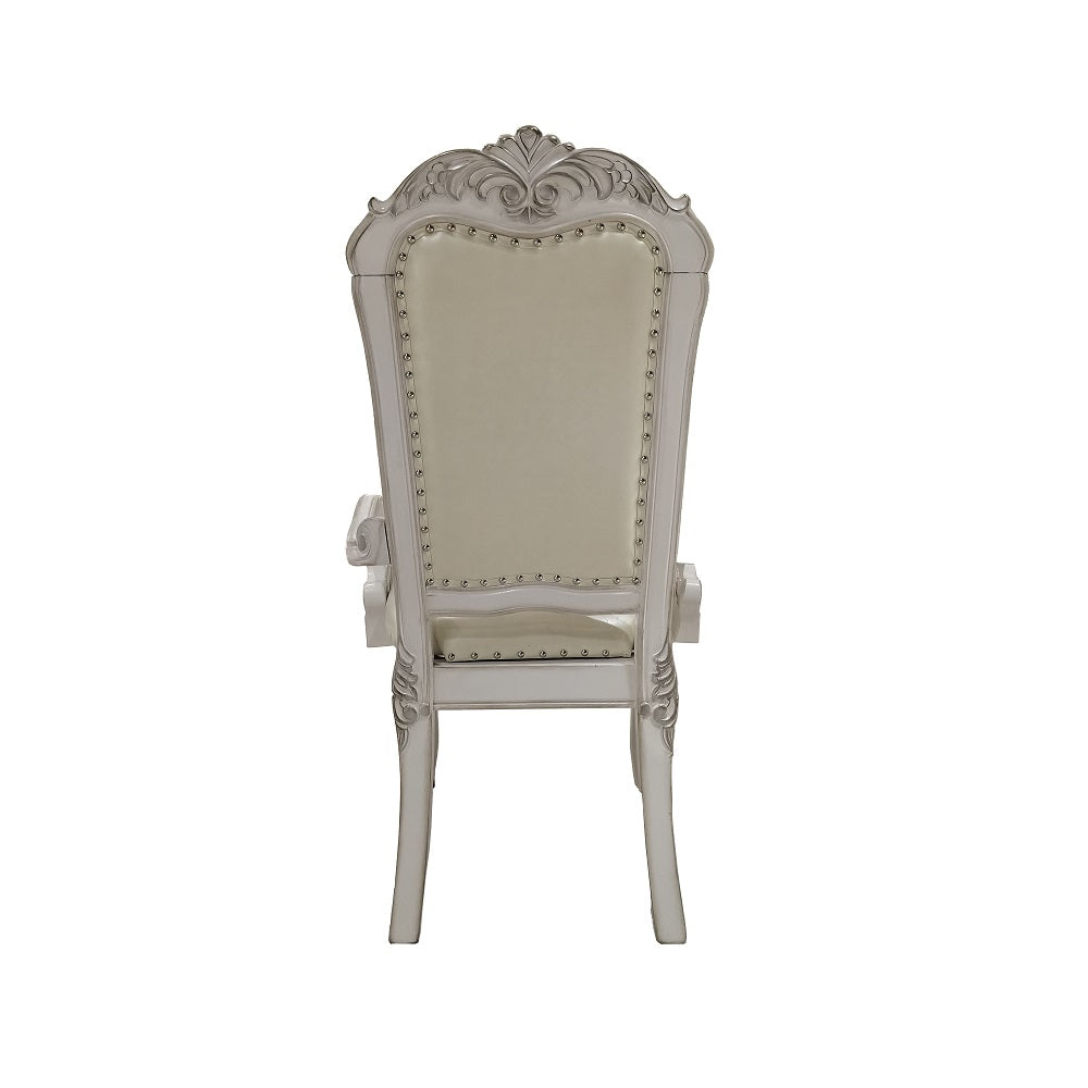 ACME Dresden Arm Chair Set of 2 – view 13 – Lusso Furniture Miami