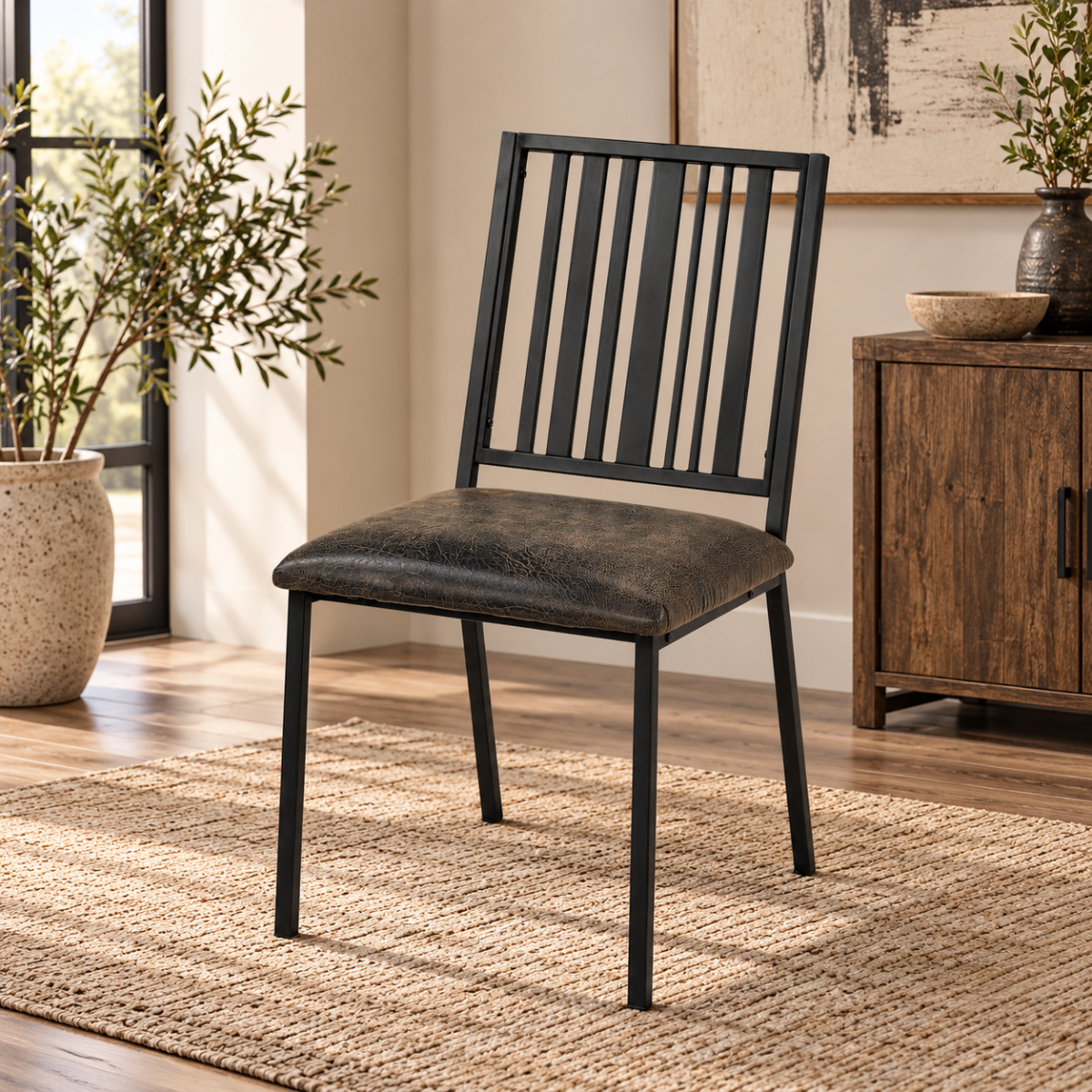 ACME Zudora Side Chair Set of 2 – alternate view – Lusso Furniture Miami