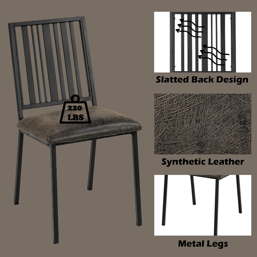 ACME Zudora Side Chair Set of 2 – close-up – Lusso Furniture Miami