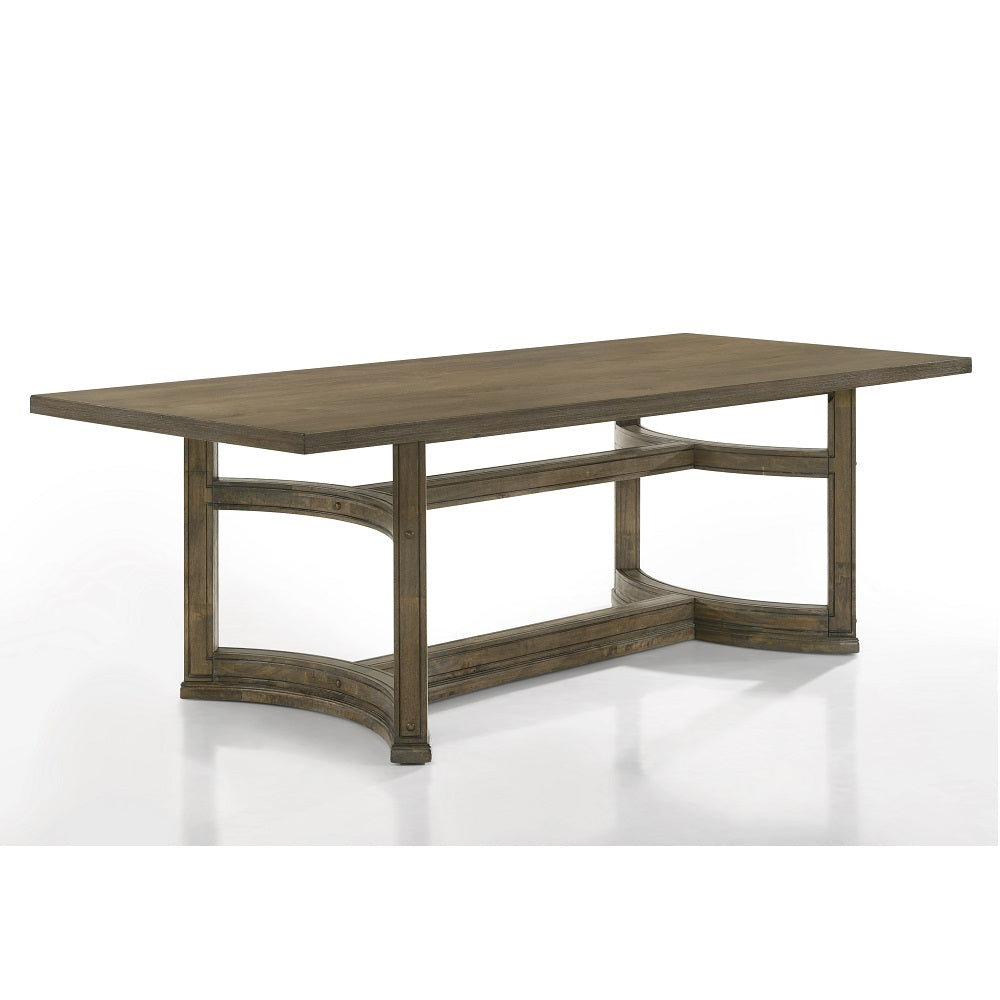 ACME Parfield Dining Table – front view – Lusso Furniture Miami