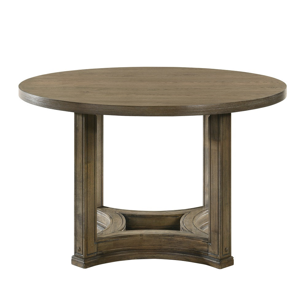 ACME Parfield Round Dining Table – angle view – Lusso Furniture Miami