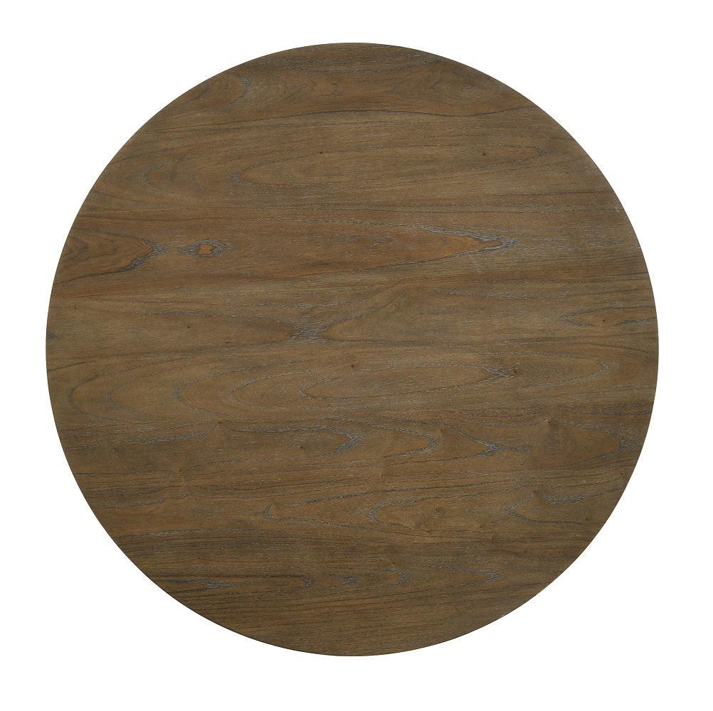 ACME Parfield Round Dining Table – side view – Lusso Furniture Miami
