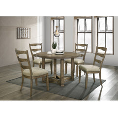 ACME Parfield Round Dining Table – detail – Lusso Furniture Miami