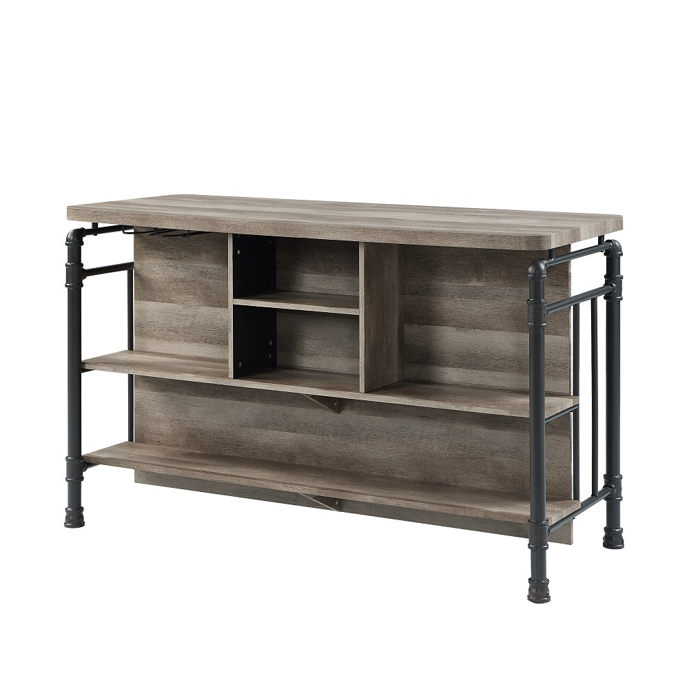 ACME Edina Counter Height Table – angle view – Lusso Furniture Miami