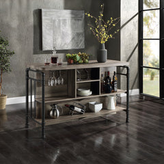 ACME Edina Counter Height Table – front view – Lusso Furniture Miami