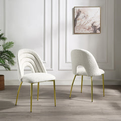 ACME Fadri Side Chair Set of 2 – front view – Lusso Furniture Miami