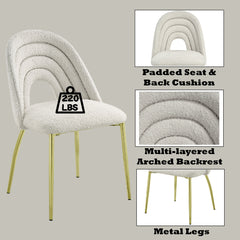 ACME Fadri Side Chair Set of 2 – finish detail – Lusso Furniture Miami