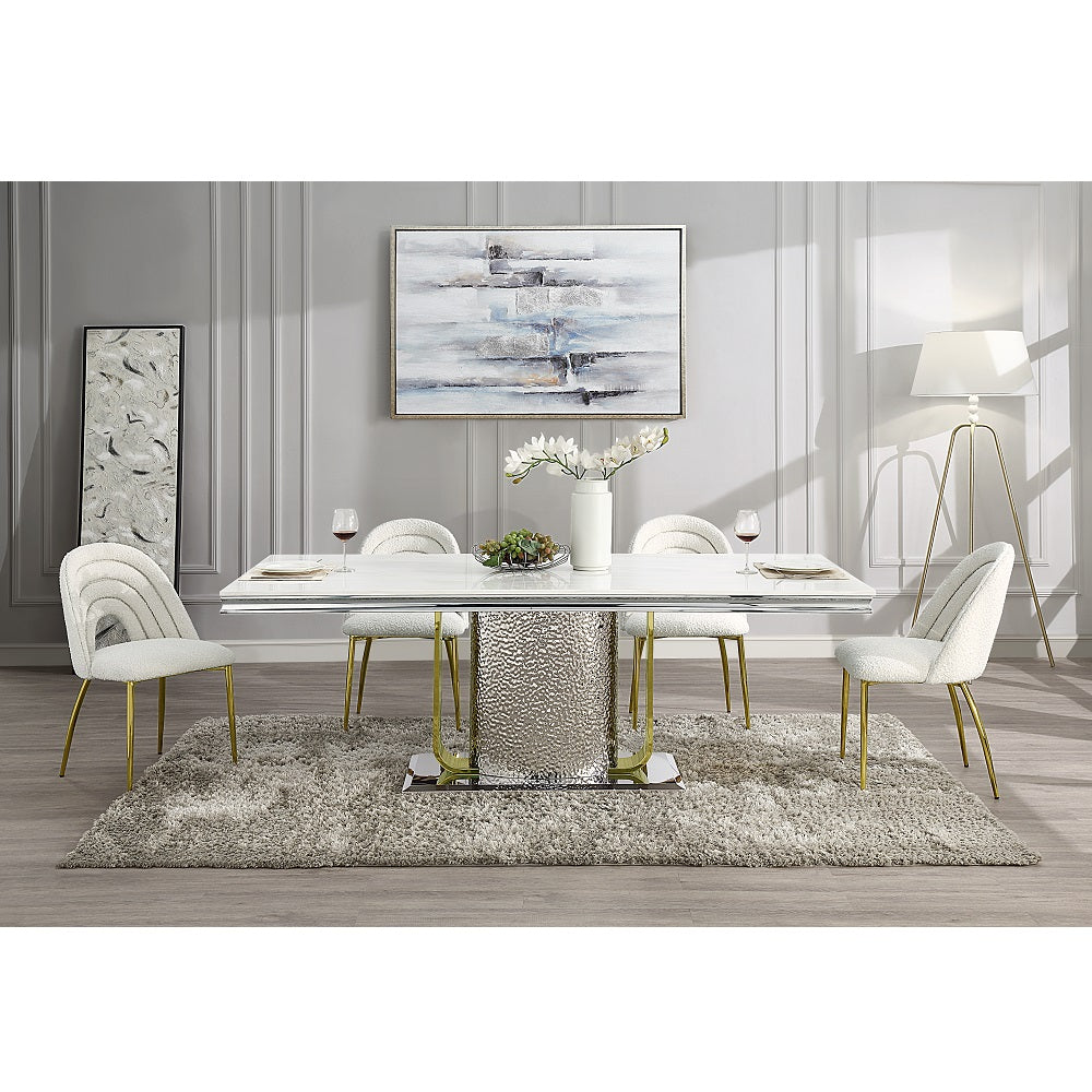 ACME Fadri Side Chair Set of 2 – close-up – Lusso Furniture Miami