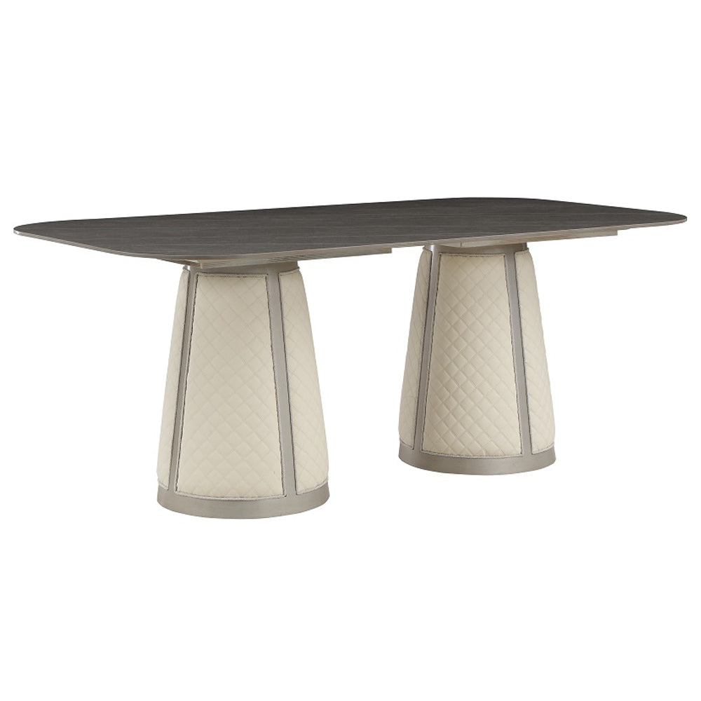 ACME Kasa Dining Table – angle view – Lusso Furniture Miami
