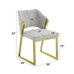 ACME Galdesa Side Chair Set of 2 – close-up – Lusso Furniture Miami