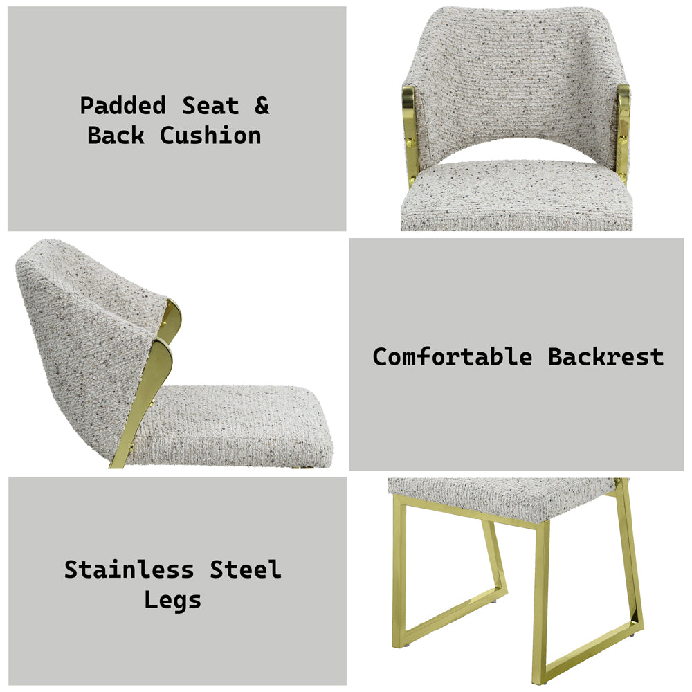ACME Galdesa Side Chair Set of 2 – alternate view – Lusso Furniture Miami