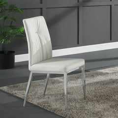 ACME Kamaile Side Chair Set of 2 – front view – Lusso Furniture Miami