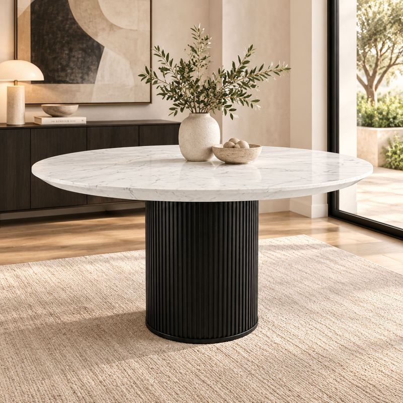 ACME Jaramillo Round Dining Table-zoom-