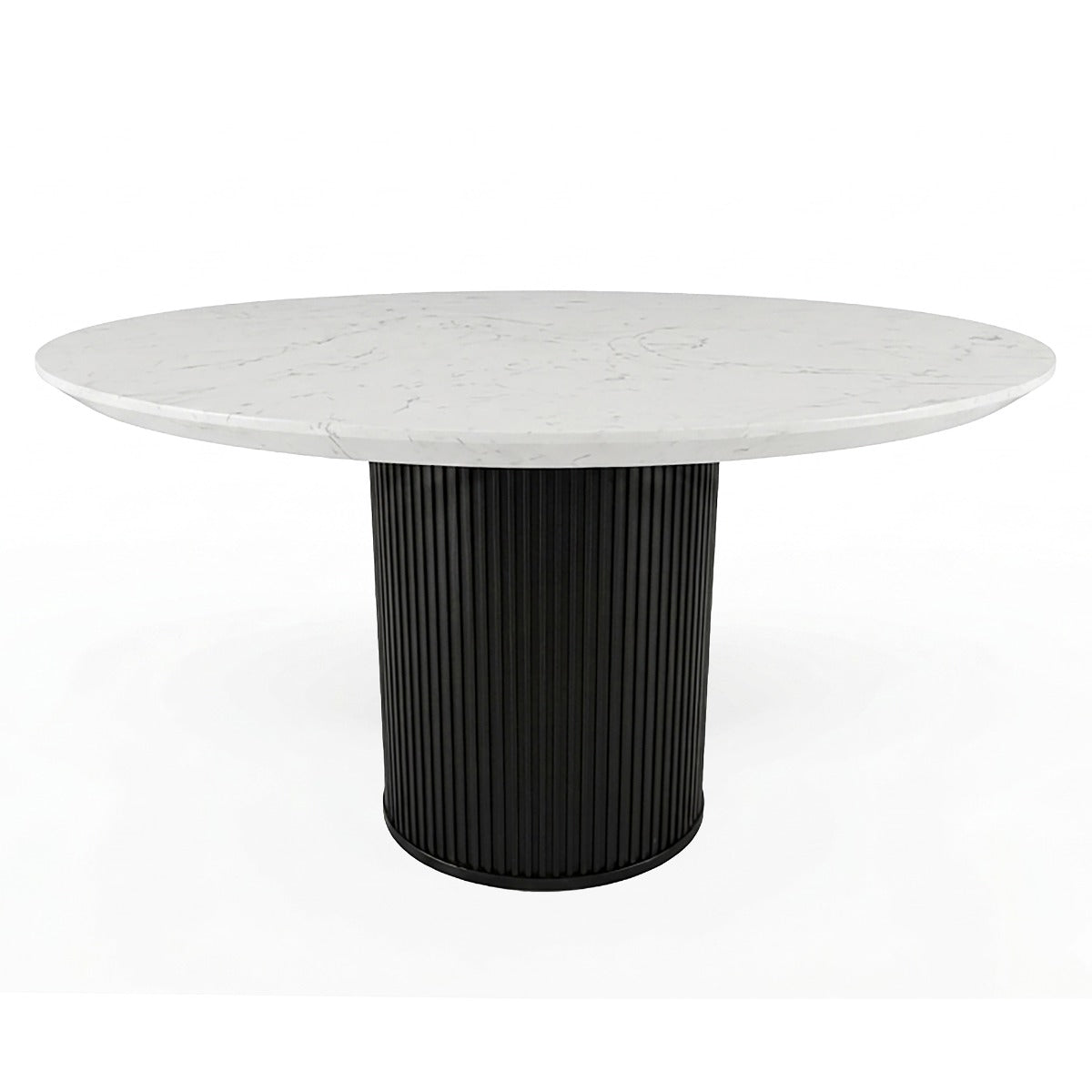 ACME Jaramillo Round Dining Table – front view – Lusso Furniture Miami