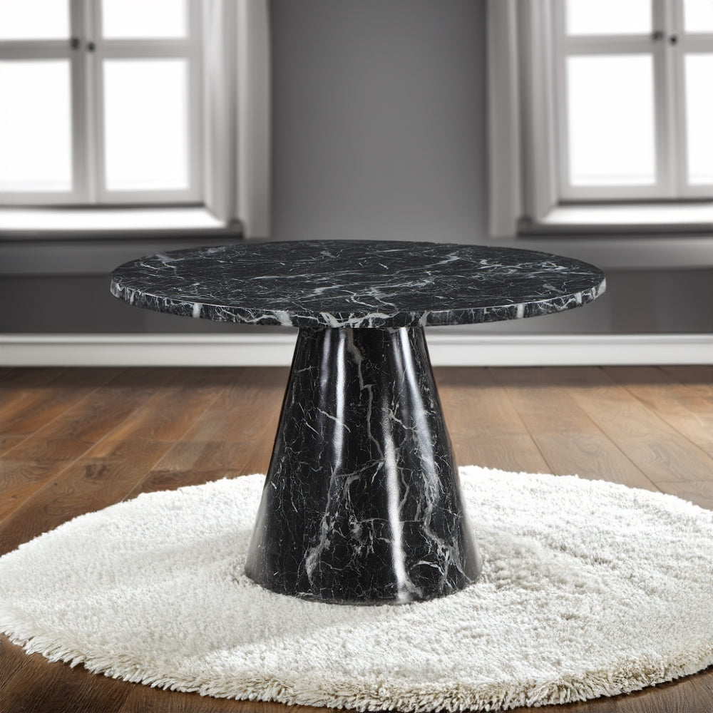 ACME Hollis Dining Table – front view – Lusso Furniture Miami