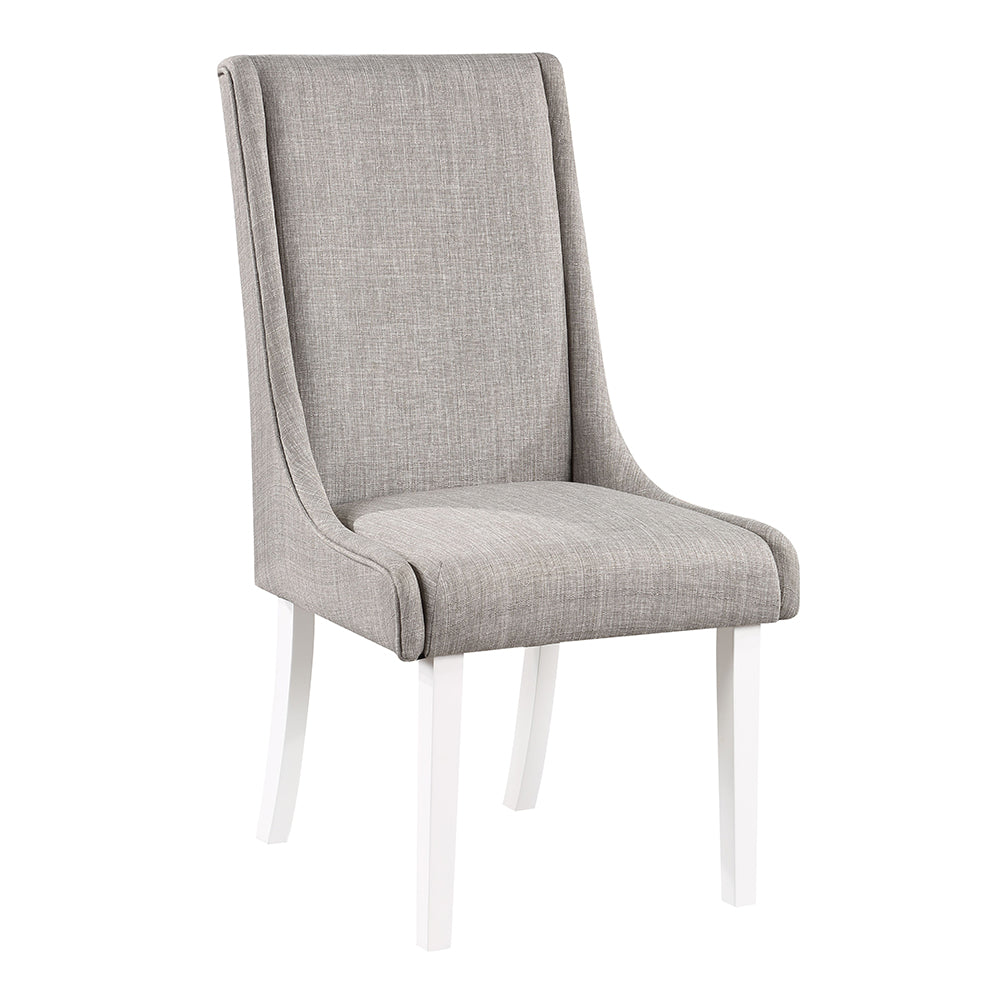 ACME Hollyn Side Chair Set of 2 – angle view – Lusso Furniture Miami