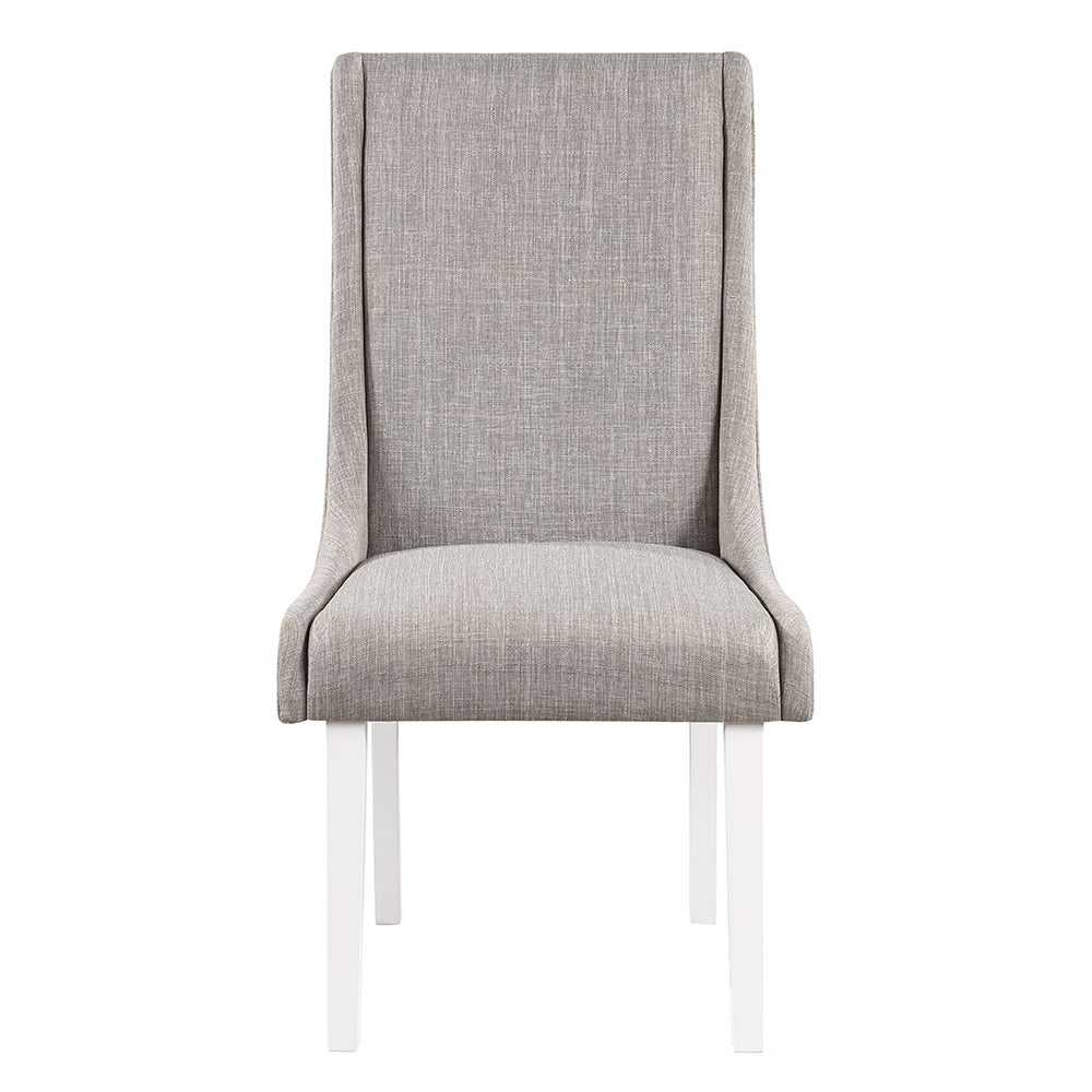 ACME Hollyn Side Chair Set of 2 – side view – Lusso Furniture Miami