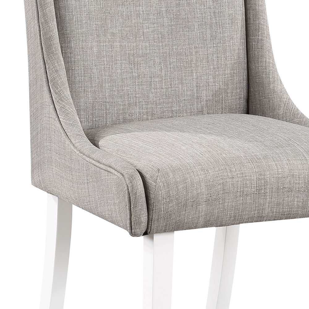 ACME Hollyn Side Chair Set of 2 – top view – Lusso Furniture Miami