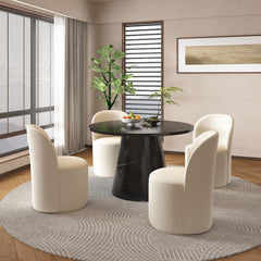 ACME Hollis Side Chair Set of 2 – top view – Lusso Furniture Miami
