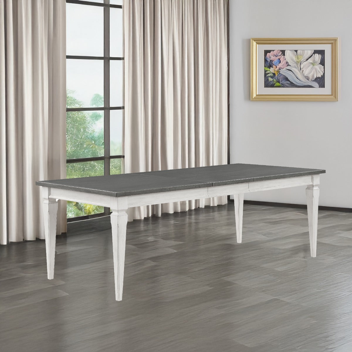 ACME Katia Dining Table – front view – Lusso Furniture Miami
