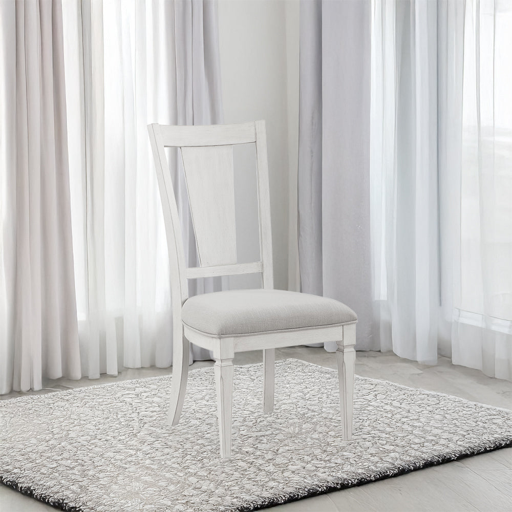 ACME Katia Side Chair Set of 2 – front view – Lusso Furniture Miami