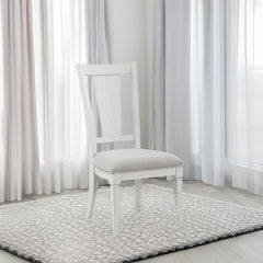 ACME Katia Side Chair Set of 2 – front view – Lusso Furniture Miami