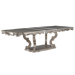 ACME Ariadne Pedestal Dining Table – detail – Lusso Furniture Miami